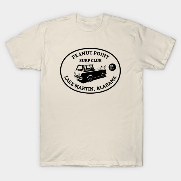 Peanut Point • Lake Martin alternate T-Shirt by Alabama Lake Life